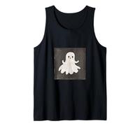 Bonito diseño de Halloween Fantasma Espeluznante Temporada de Halloween Camiseta sin Mangas