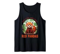 Bonito diseño de Just A Girl Who Loves Red Pandas Camiseta sin Mangas