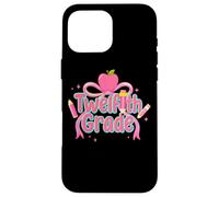 Bonito diseño de lápiz Apple de duodécimo grado Carcasa para iPhone 16 Pro Max
