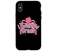 Bonito diseño de lápiz Apple de duodécimo grado Carcasa para iPhone X/XS