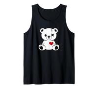 Bonito diseño de Oso de Peluche Roto Camiseta sin Mangas