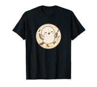 Bonito diseño de pájaro Shima Enaga Japanese Snow Fairy Camiseta