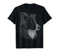 Bonito diseño de Perro Border Collie Camiseta