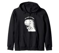 Bonito diseño de San Valentín para niños de Tiny Arms Big Heart Dino Sudadera con Capucha