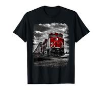 Bonito diseño de tren para conductores de tren y amantes del tren de mercancías Camiseta