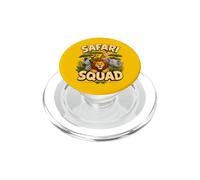 Bonito diseño de tripulación de Safari Squad Zoo Jungle Animals PopSockets PopGrip para MagSafe