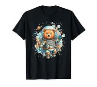 Bonito diseño Espacial de Oso Astronauta Camiseta