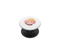 Bonito diseño Retro Vintage de Lirios Scout PopSockets PopGrip Adhesivo