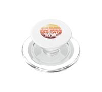 Bonito diseño Retro Vintage de Lirios Scout PopSockets PopGrip para MagSafe