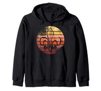 Bonito diseño Retro Vintage de Lirios Scout Sudadera con Capucha