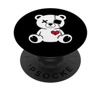 Bonito diseño Roto de Oso de Peluche PopSockets PopGrip Adhesivo
