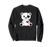 Bonito diseño Roto de Oso de Peluche Sudadera