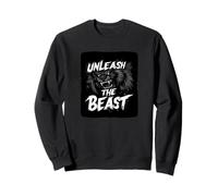 Bonito disfraz de bestia para los amantes de los monstruos y desata Sudadera