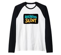 Bonito Disfraz de Breaking The Silent para niños y niñas Camiseta Manga Raglan