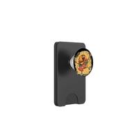 Bonito Disfraz de Burger Rock con Guitarra eléctrica Genial PopSockets PopWallet para MagSafe