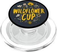 Bonito Disfraz de Copa de Flores Silvestres Amarillas para Hombre y Mujer PopSockets PopGrip para MagSafe