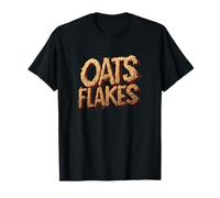 Bonito Disfraz de Copos de Avena para los Amantes del Desayuno Camiseta