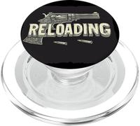 Bonito disfraz de declaración de recarga para los amantes de las armas de fuego PopSockets PopGrip para MagSafe