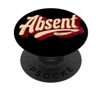 Bonito Disfraz de Emblema ausente PopSockets PopGrip Adhesivo