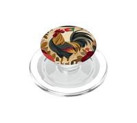 Bonito Disfraz de Gallo Nacional para los Amantes de Portugal PopSockets PopGrip para MagSafe
