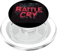Bonito disfraz de grito de batalla rojo para hombre y mujer PopSockets PopGrip para MagSafe