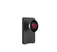 Bonito disfraz de grito de batalla rojo para hombre y mujer PopSockets PopWallet para MagSafe
