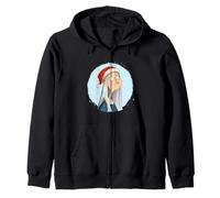 Bonito Disfraz de María de Nazaret con Sombrero de Navidad Sudadera con Capucha