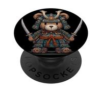 Bonito Disfraz de Ninja de Peluche para niños y niñas samuráis PopSockets PopGrip Adhesivo
