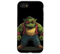 Bonito disfraz de ogro en ropa para niños y niñas Carcasa para iPhone SE (2020) / 7 / 8