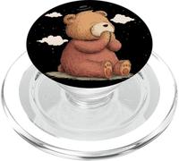 Bonito Disfraz de Oso de Peluche para creyentes PopSockets PopGrip para MagSafe