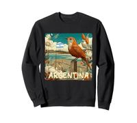 Bonito Disfraz patriótico de pájaro Argentino en Colores Argentinos Sudadera