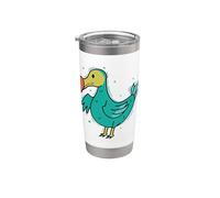 bonito Dodo Bird de Mauricio Vaso térmico de acero inoxidable de doble pared
