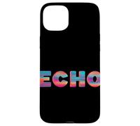 Bonito Eco discurso en Colores fríos Carcasa para iPhone 15 Plus