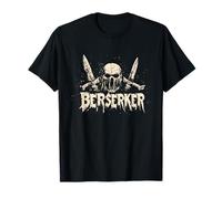 Bonito emblema de berserker para adultos y niños Camiseta