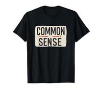 Bonito Emblema de Sentido común Camiseta