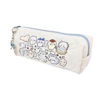 Bonito estuche de espuma de leche con forma de corazón de estilo coreano, bolsa para bolígrafos de gran capacidad, organizador de papelería elegante y funcional para estudiantes, adolescentes y