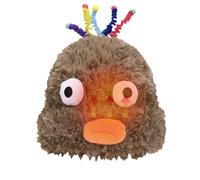 Bonito gorro divertido para mujer, gorro de invierno de felpa gruesa para mujer, gorro de invierno con ojos extraños, tentáculos de ojos extraños, accesorios para fotos para hombres, hace que tu cara