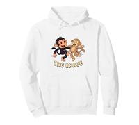 Bonito gráfico de Monkey Punch Baby The Brave Sudadera con Capucha
