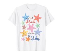 Bonito gráfico de Not All Stars Are In The Sky Beach con Forma de Estrella de mar Camiseta