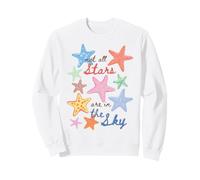 Bonito gráfico de Not All Stars Are In The Sky Beach con Forma de Estrella de mar Sudadera