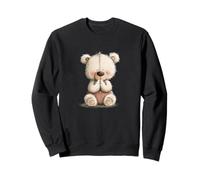 Bonito gráfico de Oso de Peluche orando Sudadera
