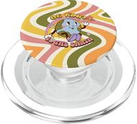 Bonito gráfico Retro de Planeta Be Kind to The Earth PopSockets PopGrip para MagSafe