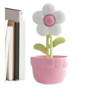 Bonito humidificador de flores - 300 ml, difusor portátil, hidratante decorativo para dormitorio para coche, niños pequeños, ancianos, hotel, guardería, oficinas, ambientador silencioso, fabricante