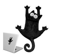 Bonito imán de gato, pegatinas decorativas de cocina, accesorio de 2 x 2 pulgadas con agarre fuerte, herramienta de soporte de metal, imán de forma de dibujos animados con estilo divertido, cierre de