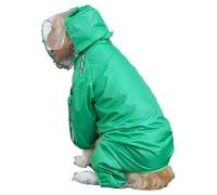 Bonito impermeable para perros grandes y pequeños, resistente al viento y a la lluvia, para perros grandes