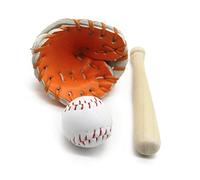 Bonito juego de bate de béisbol y pelota de béisbol para recién nacido, accesorios de estudio para posar y posar, accesorios de estudio para recién nacidos