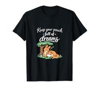 Bonito Juego de Palabras de Canguro para Mantener tu Bolsa Llena de sueños Camiseta