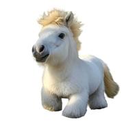 Bonito juguete de peluche de ponis eléctricos coloridos para entretenimiento interactivo, fomenta las habilidades de empatía, juguete de peluche suave