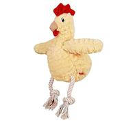 Bonito juguete de peluche para masticar para mantenerlos ocupados, juguete interactivo de dentición con chirriador suave resistente al desgarro para perros pequeños, medianos y grandes