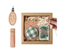Bonito Kit Alfilerero | Pequeño Cojín de Alfileres - Portaagujas De Hogar - Para Principiantes Amantes De Manualidades Sastres Acolchadores Profesores De Arte Artistas Textiles Taller En Casa